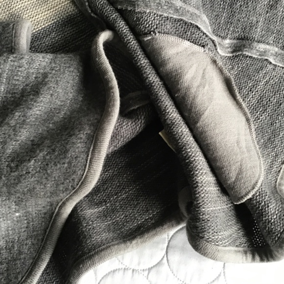 FREE PEOPLE WOOL BLEND LONG SEMI-ADJUSTED KNIT CARDIGAN, APPROX SIZE MED/LARGE - Picture 15 of 16